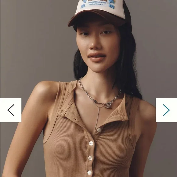 NEW CITIZENS OF HUMANITY caralyn pashmina tank in Marcona Sz. XL - Picture 7 of 8